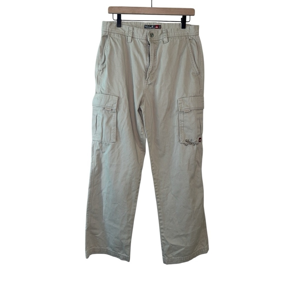 Quicksilver Vintage Tan Men Cargo Pants